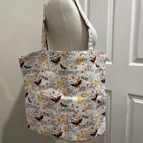 Halloween tote bag - handmade - Ghosts & bags - Picture 2 of 3
